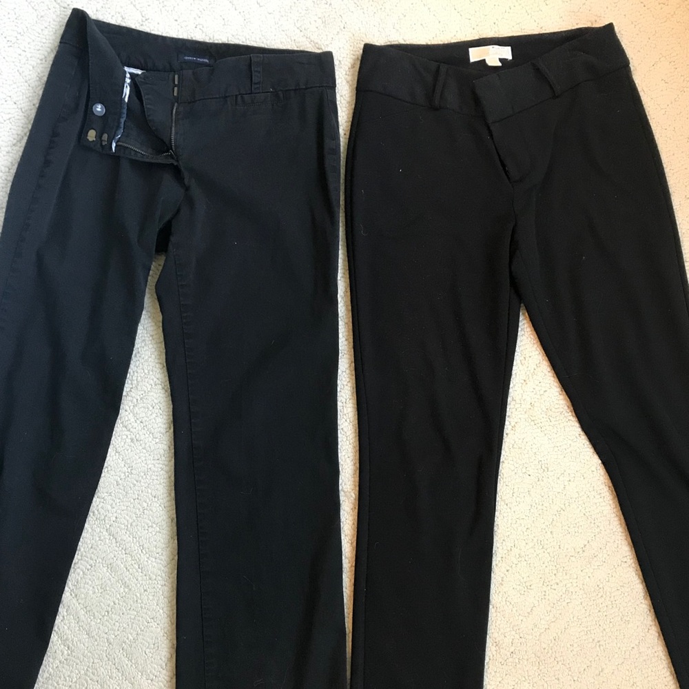Tommy Hilfiger + Michael Kors Black Pants